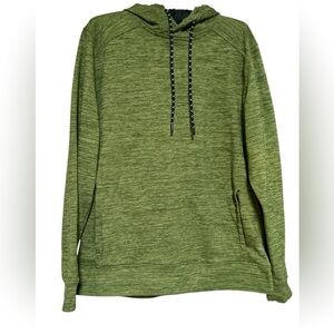 Balance Collection Men’s Green Hoodie with Pockets, Size Medium